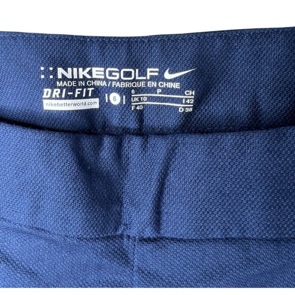 Nike Golf Slim Fit Blue Pants For Women Cotton/Polyester Blend Size 6 - Picture 5 of 16